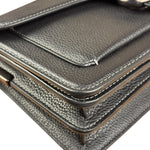 Coach Black Leather Tabby Two-Way Bag