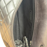 Chanel Dark Grey Cockpit Flap Shoulder Bag 2015