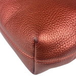 Coach Metallic Currant Leather Charley Crossbody