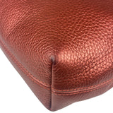 Coach Metallic Currant Leather Charley Crossbody