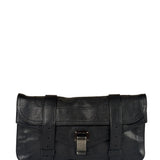 Proenza Schouler Black Leather PS1 Clutch
