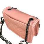 Chanel Pink Mini Boy Brick Chain Flap Bag 2013