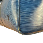 Louis Vuitton Blue Epi Keepall 50