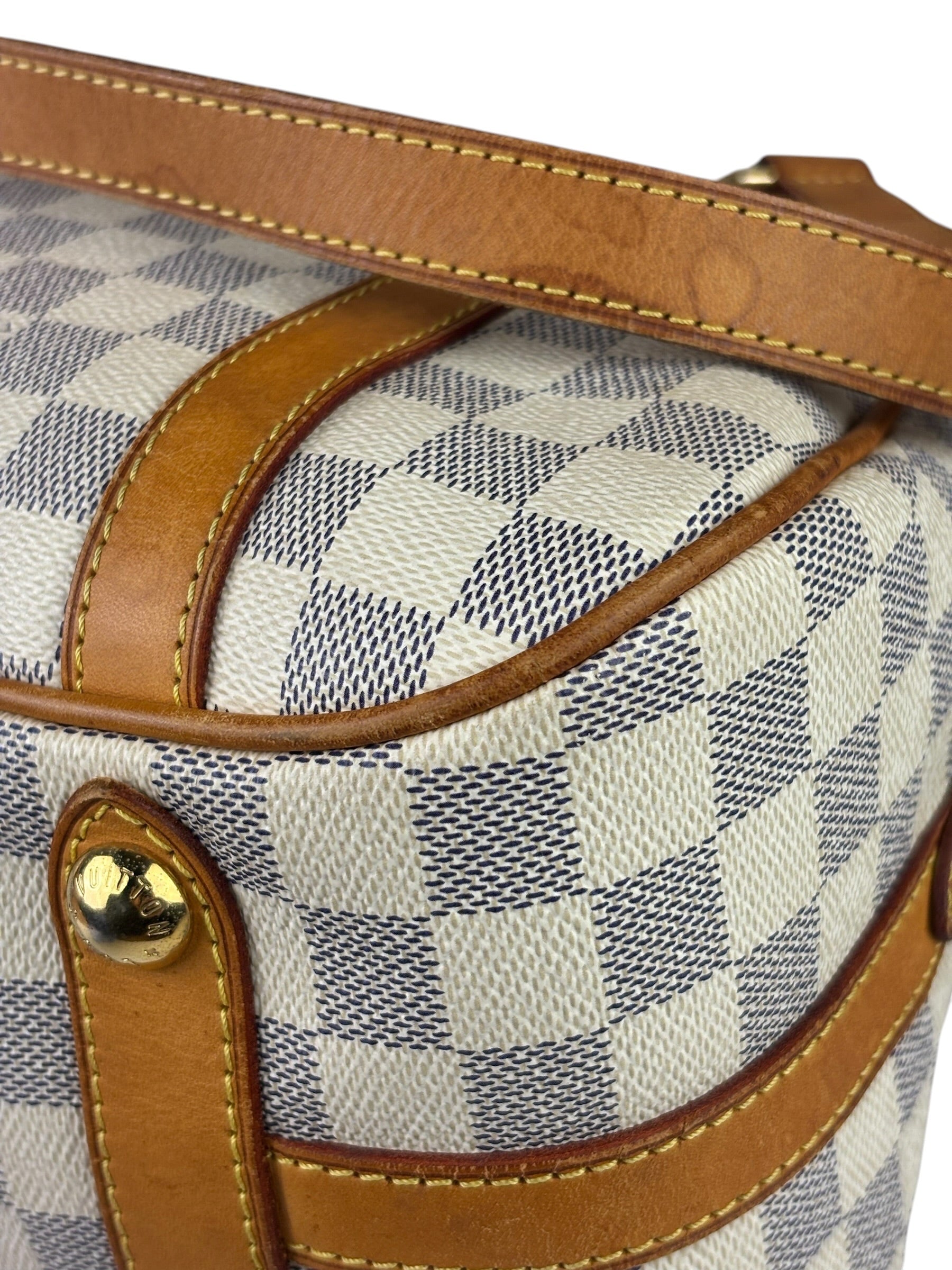Louis Vuitton Damier Azur Stresa Shoulder Bag GM