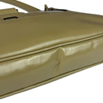 Gucci Vintage Beige Patent Leather Lady Lock Jackie Shoulder Bag