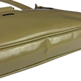 Gucci Vintage Beige Patent Leather Lady Lock Jackie Shoulder Bag
