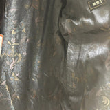 Vintage Brown Chinchilla Fur Long Coat