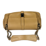 Chanel Beige Leather Reissue Accordion Shoulder Bag 2003