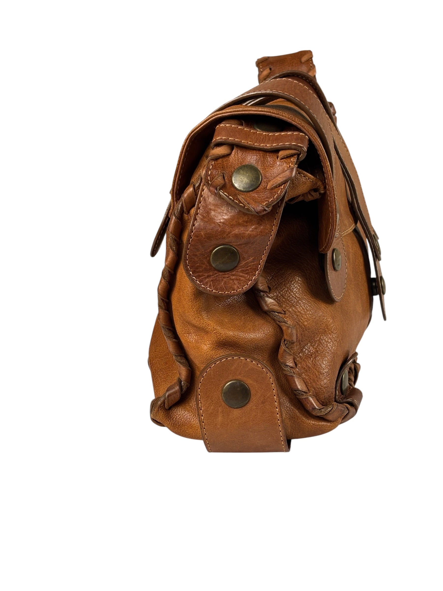 Chloe Brown Silverado Messenger Bag