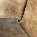 Bottega Veneta Brown Suede Maxi Intrecciato Arco Tote