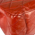 Chanel Red Quilted Leather 2.55 Reissue Double Flap Bag 2010