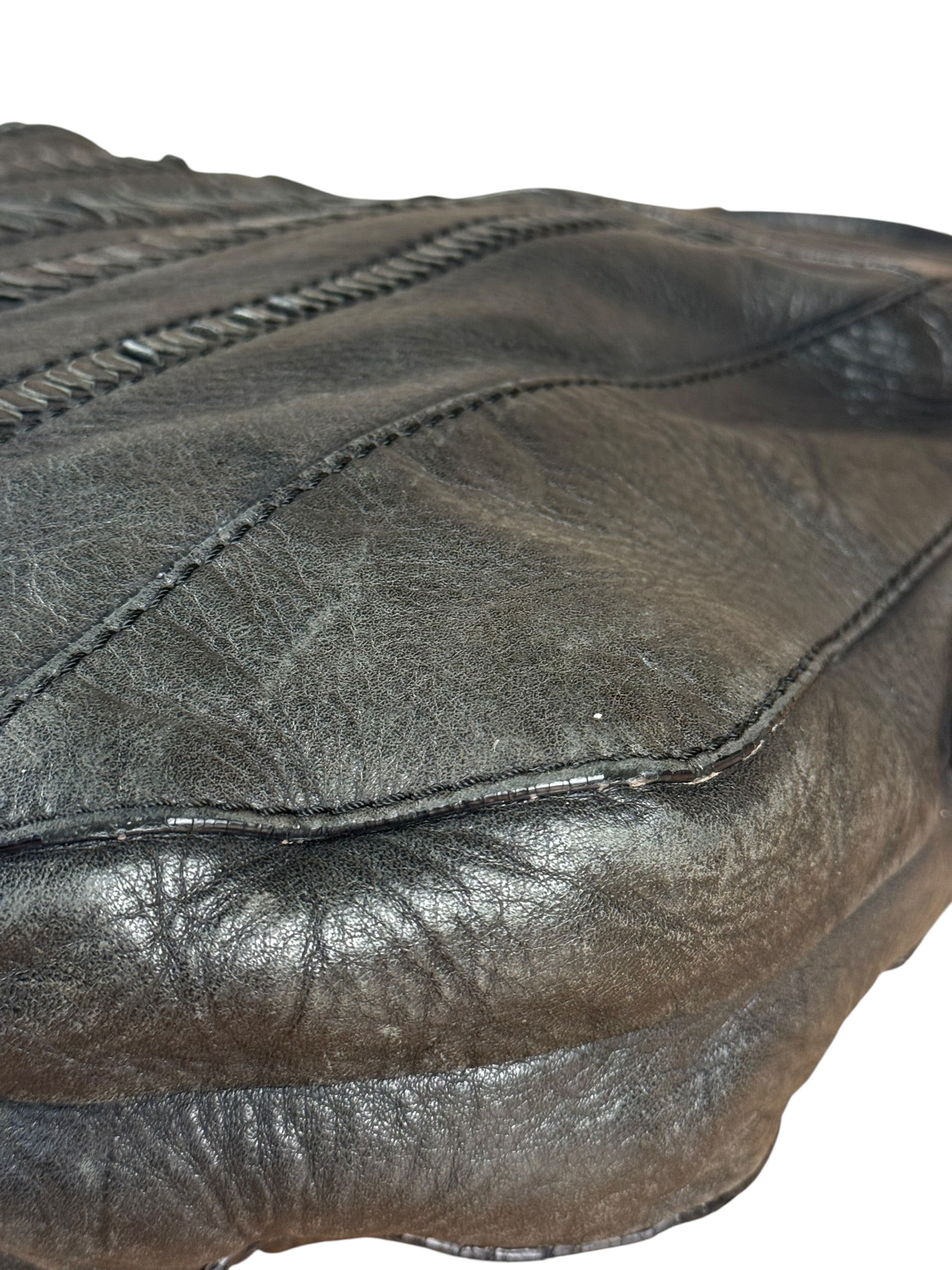 Givenchy Black Leather Hobo Bag