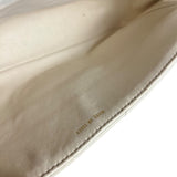 Chanel Classique White Quilted Leather Flap Bag 2001