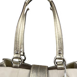 Coach Cream Pebbled leather Carryall Soho Shoulder Bag