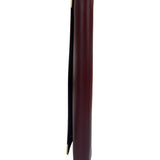 Cartier Burgundy Leather Trifold Long Wallet