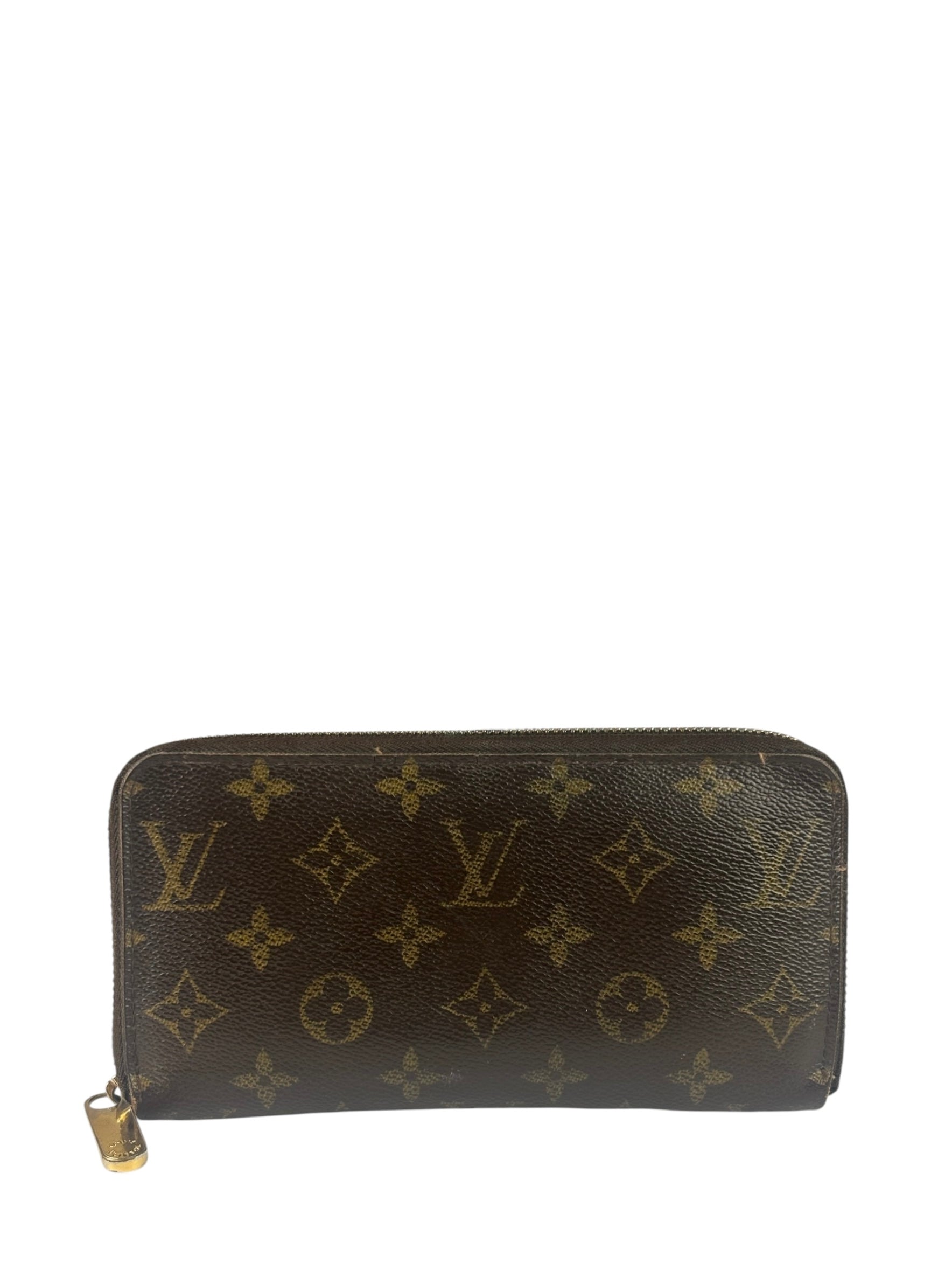 Louis Vuitton Monogram Zip-Around Long Wallet