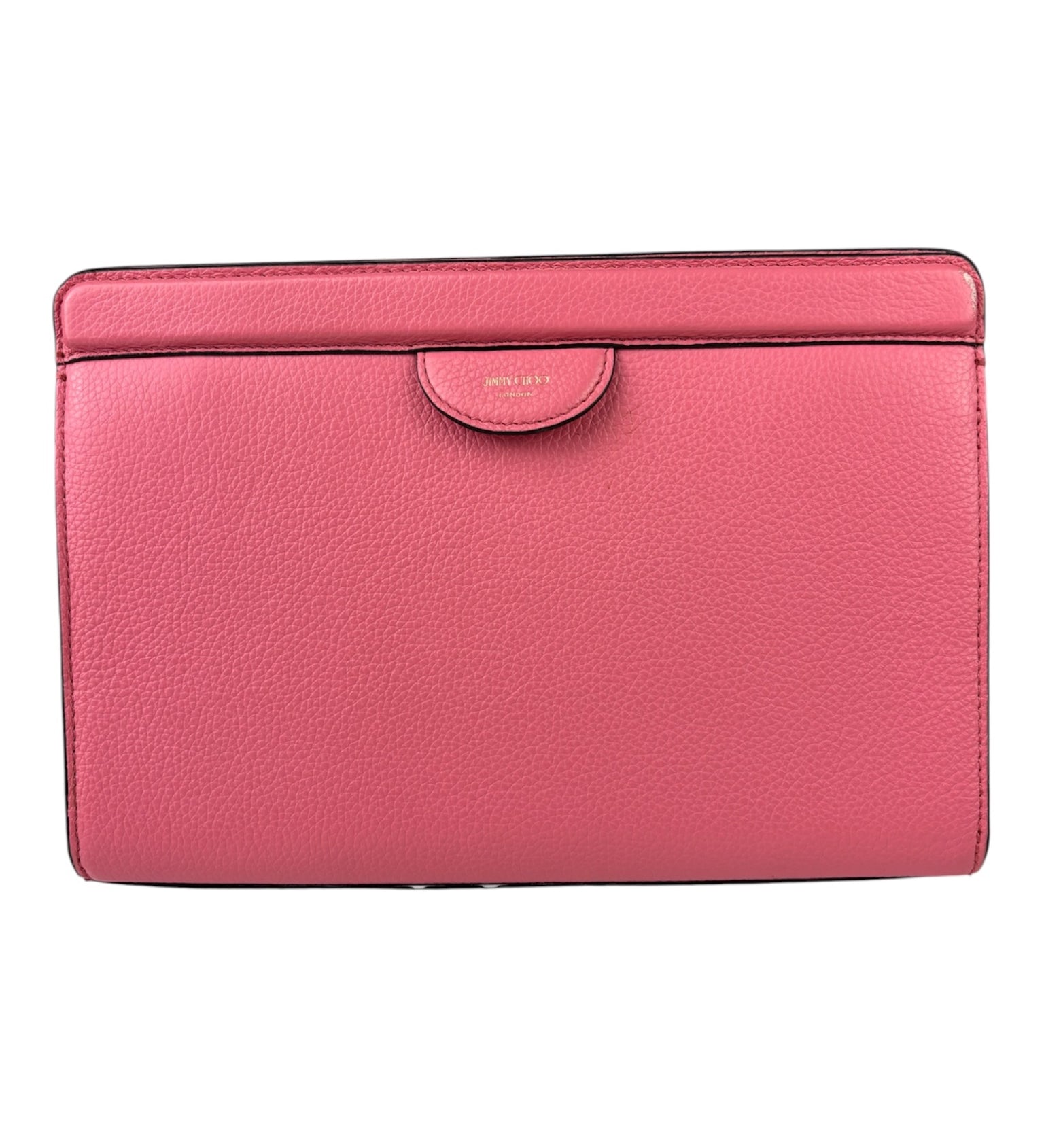 Jimmy Choo Pink Leather Pouch