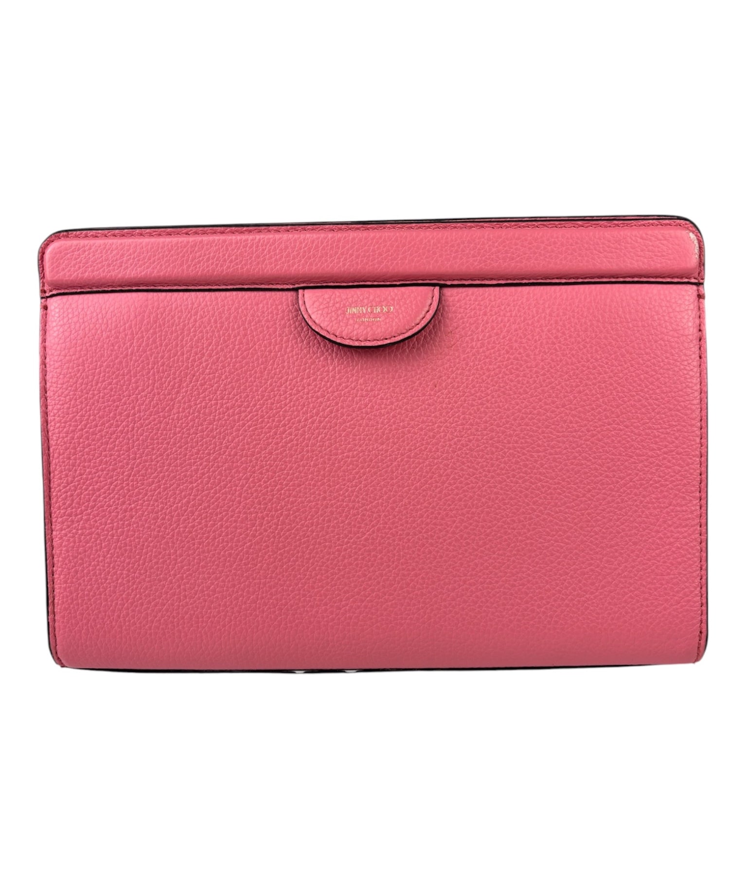 Jimmy Choo Pink Leather Pouch