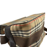 Burberry Vintage Beige/Dark Brown House Shoulder Bag