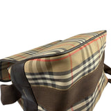 Burberry Vintage Beige/Dark Brown House Shoulder Bag