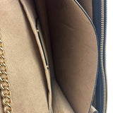 Coach Colorblock Leather Anna Flap Clutch Crossbody Bag