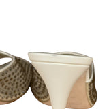 YSL Gippy Crystal Mesh Stilettos