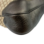 Gucci Brown Leather Trim Jackie 1961 Hobo Bag