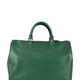 Louis Vuitton Vintage Green Epi Speedy 35