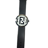 Fendi 8010L White Bubble Face Rubber Strap