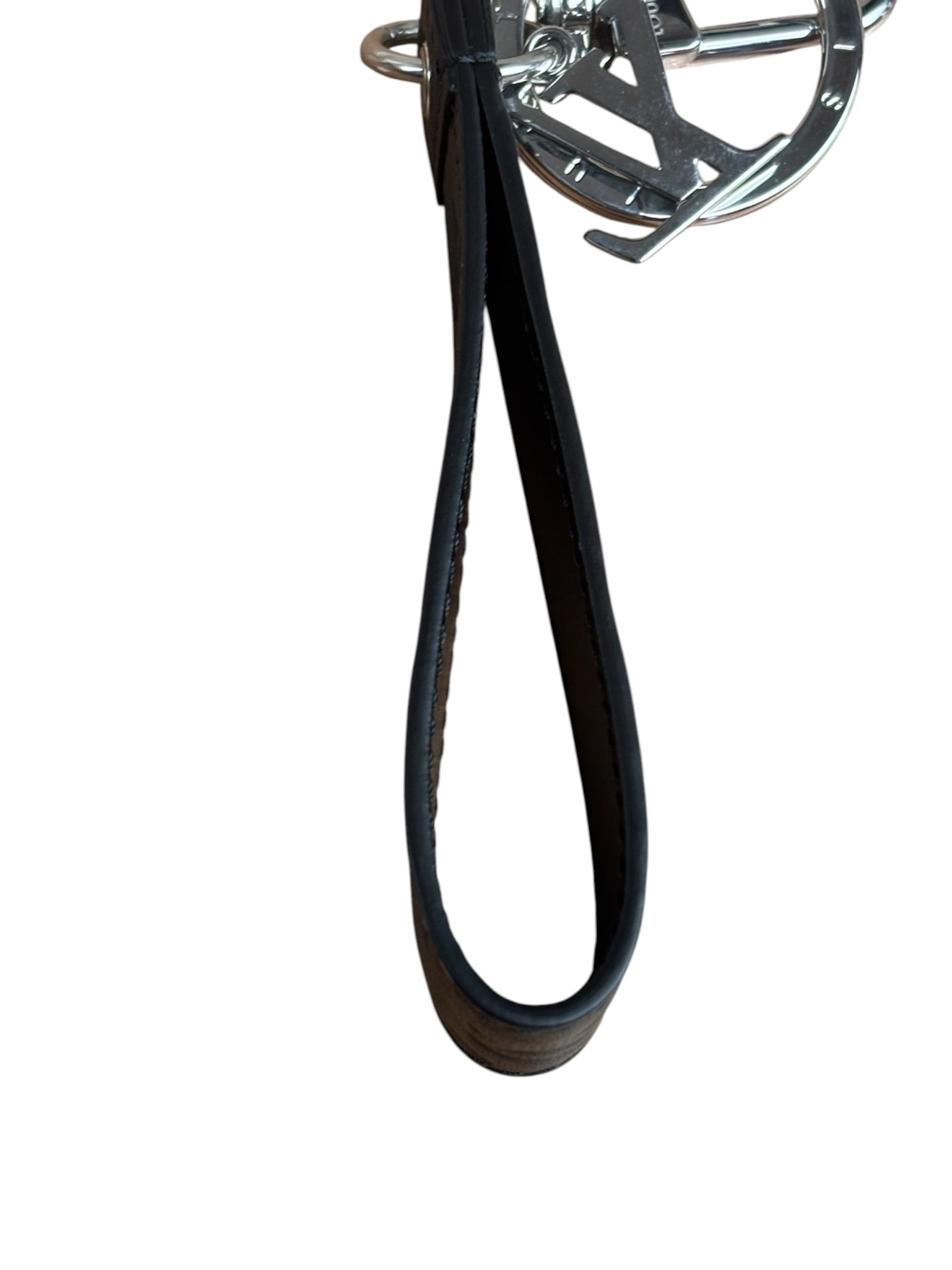Louis Vuitton Black Monogram Shadow Dragonne Key Holder