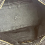 YSL Black Leather Cabas Chyc 2Way
