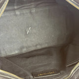 YSL Black Leather Cabas Chyc 2Way
