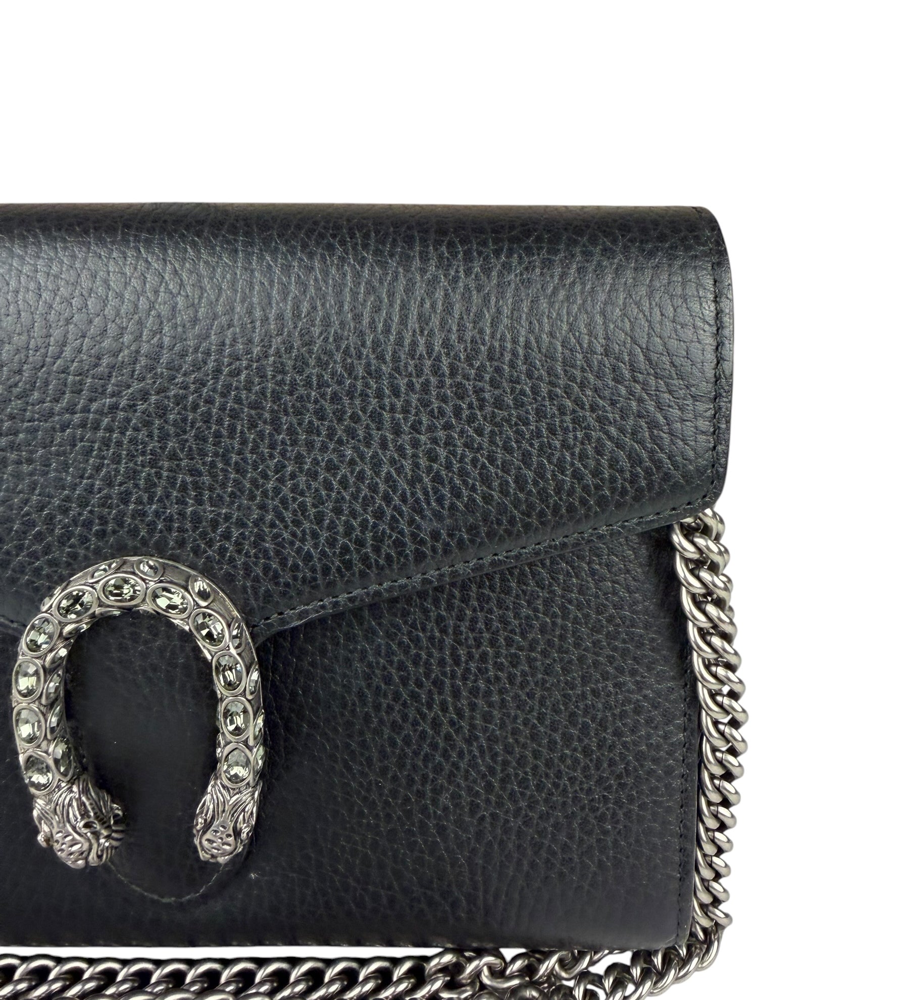 Gucci Black Dionysus Wallet On Chain