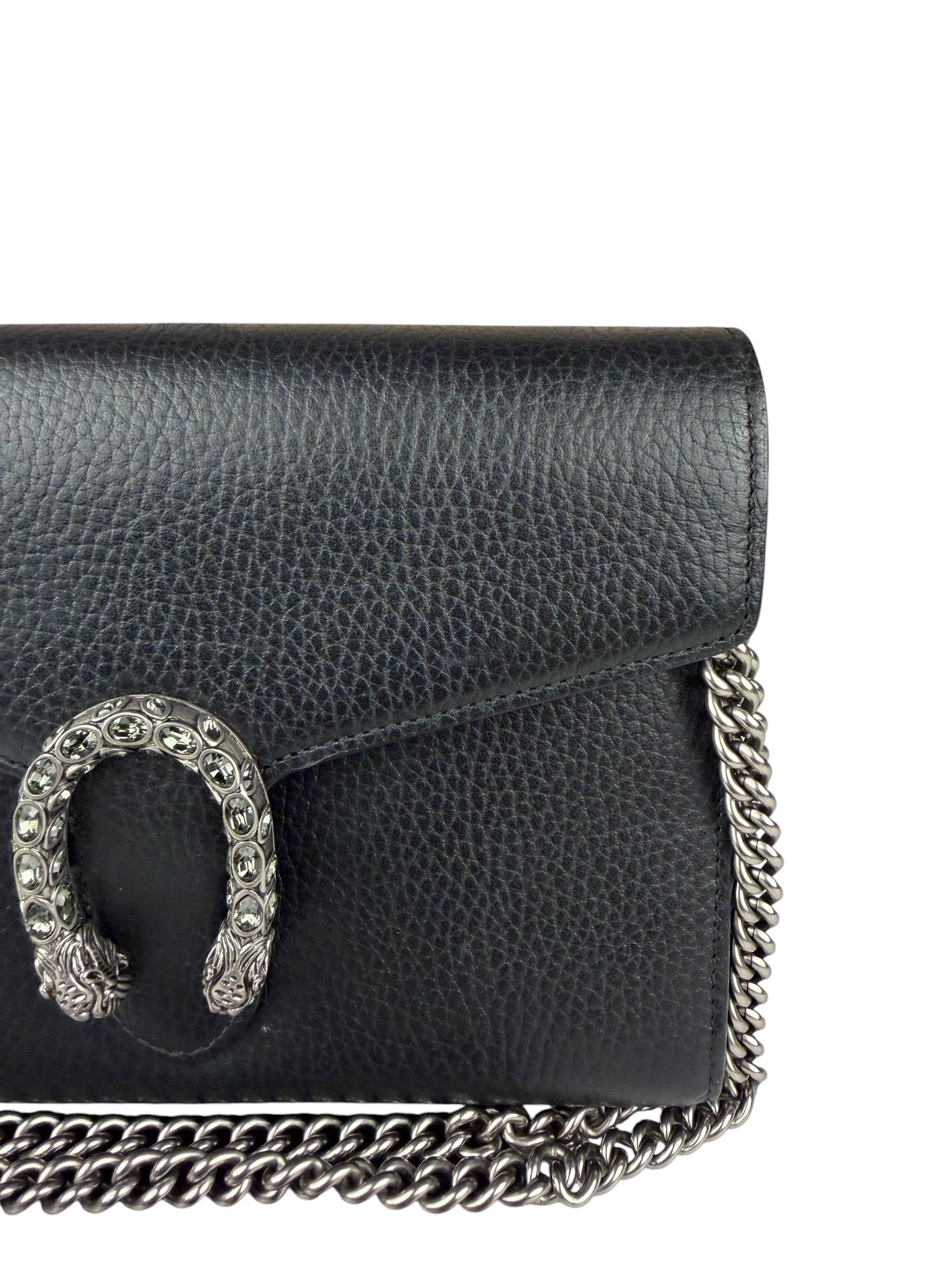 Gucci Black Dionysus Wallet On Chain