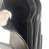 Christian Dior Vintage Patent Leather Gray Bi-Fold Wallet
