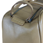 Hogan Brown Leather Boston