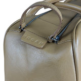 Hogan Brown Leather Boston