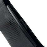 Salvatore Ferragamo Vintage Black Lizard Embossed Leather Pochette