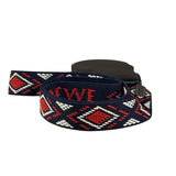 Loewe Anagram Black Leather Heel Crossbody Pochette