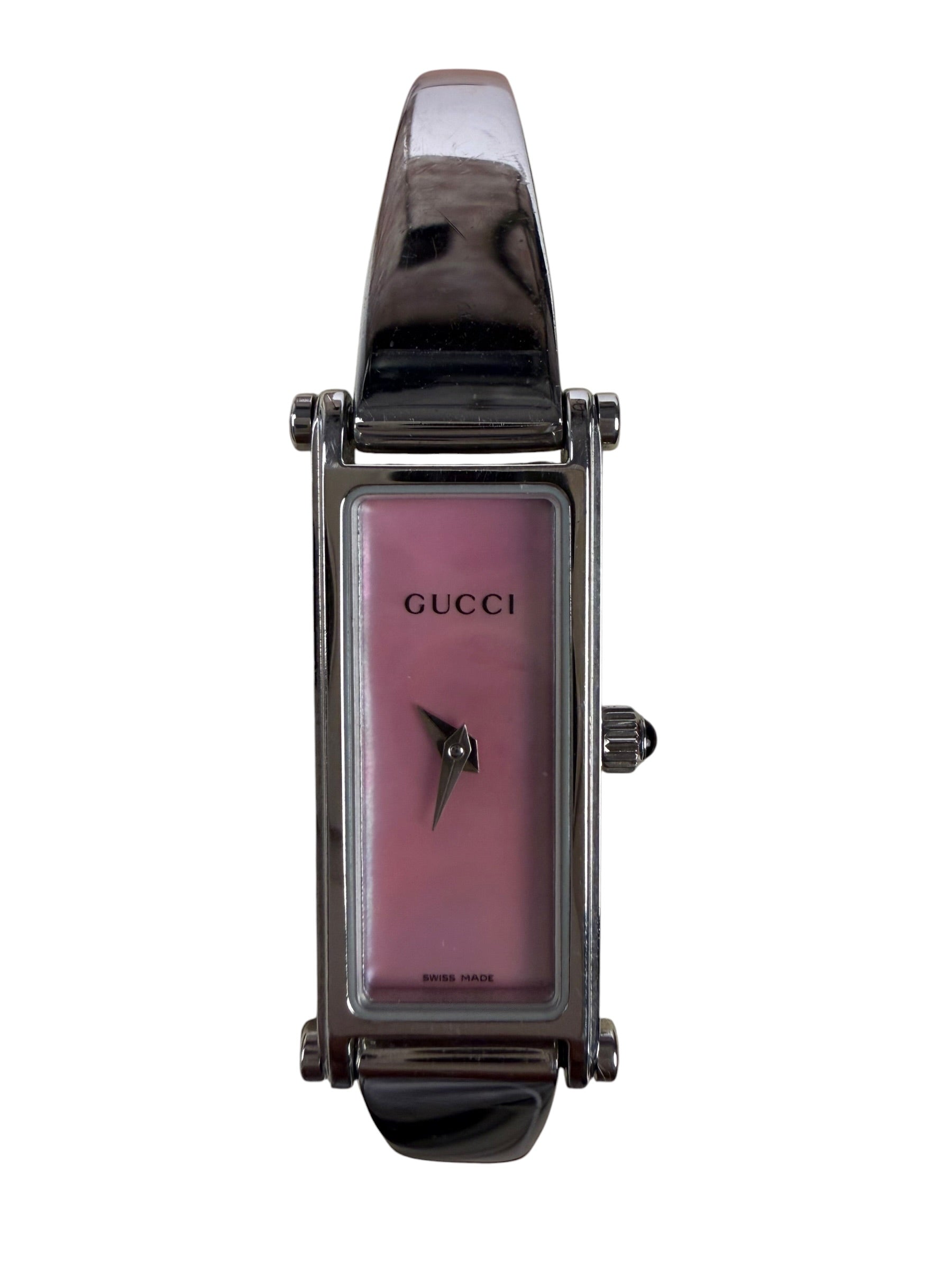 Gucci 1500L Pink Mother Of Pearl Dial