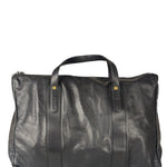 Loewe Vintage Black Calfskin Carryall Handbag