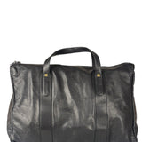Loewe Vintage Black Calfskin Carryall Handbag