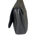 Gucci Black Pebbled Leather Soho Chain Flap Crossbody Bag