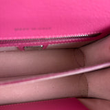 MCM Pink Leather Millie S Crossbody Bag