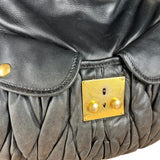 Miu Miu Vintage Calfskin Soho Shoulder Bag