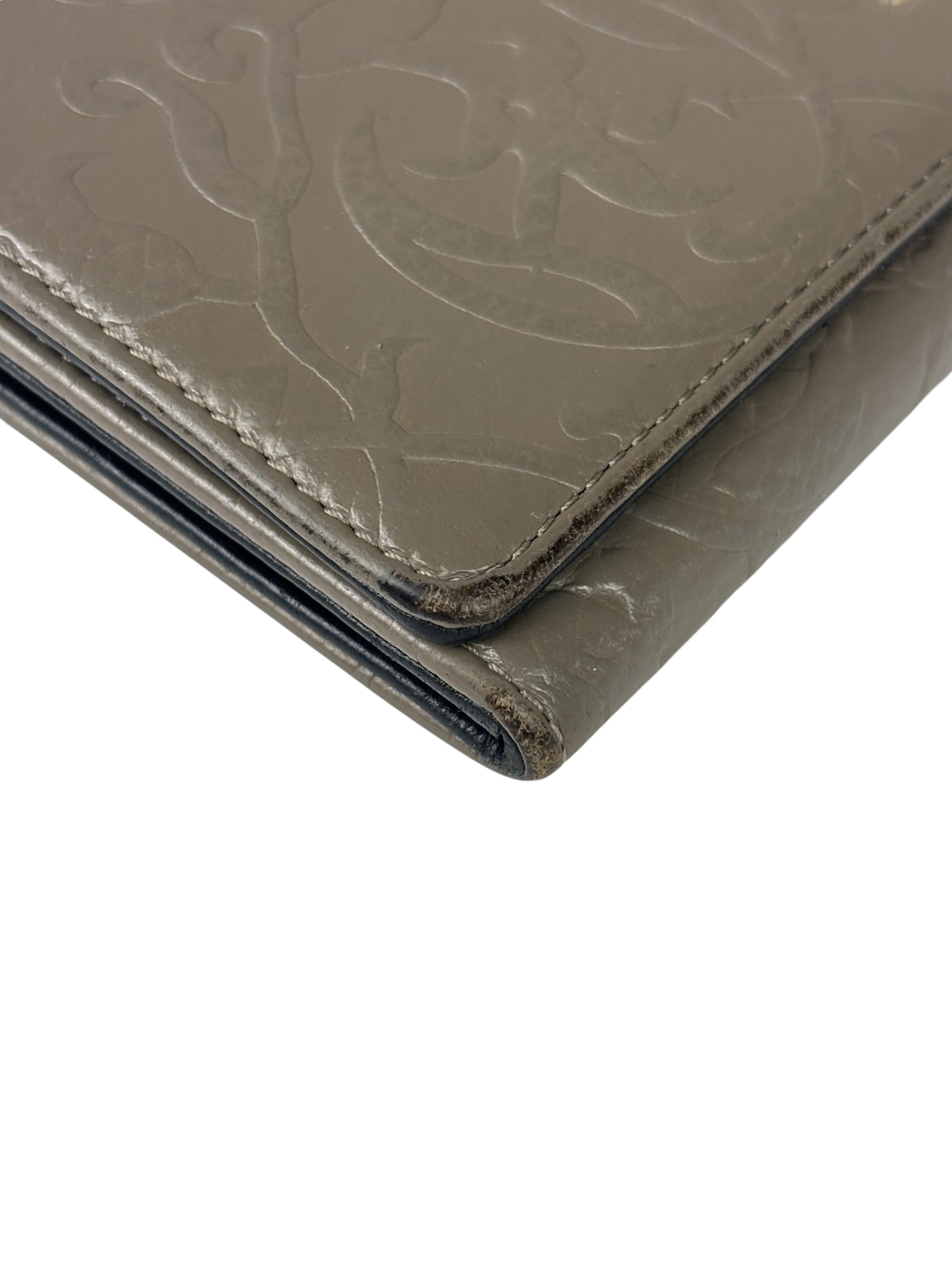 Vivienne Westwood Grey Long Flap Wallet