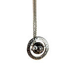 Vivienne Westwood Silver 3D Globe Necklace