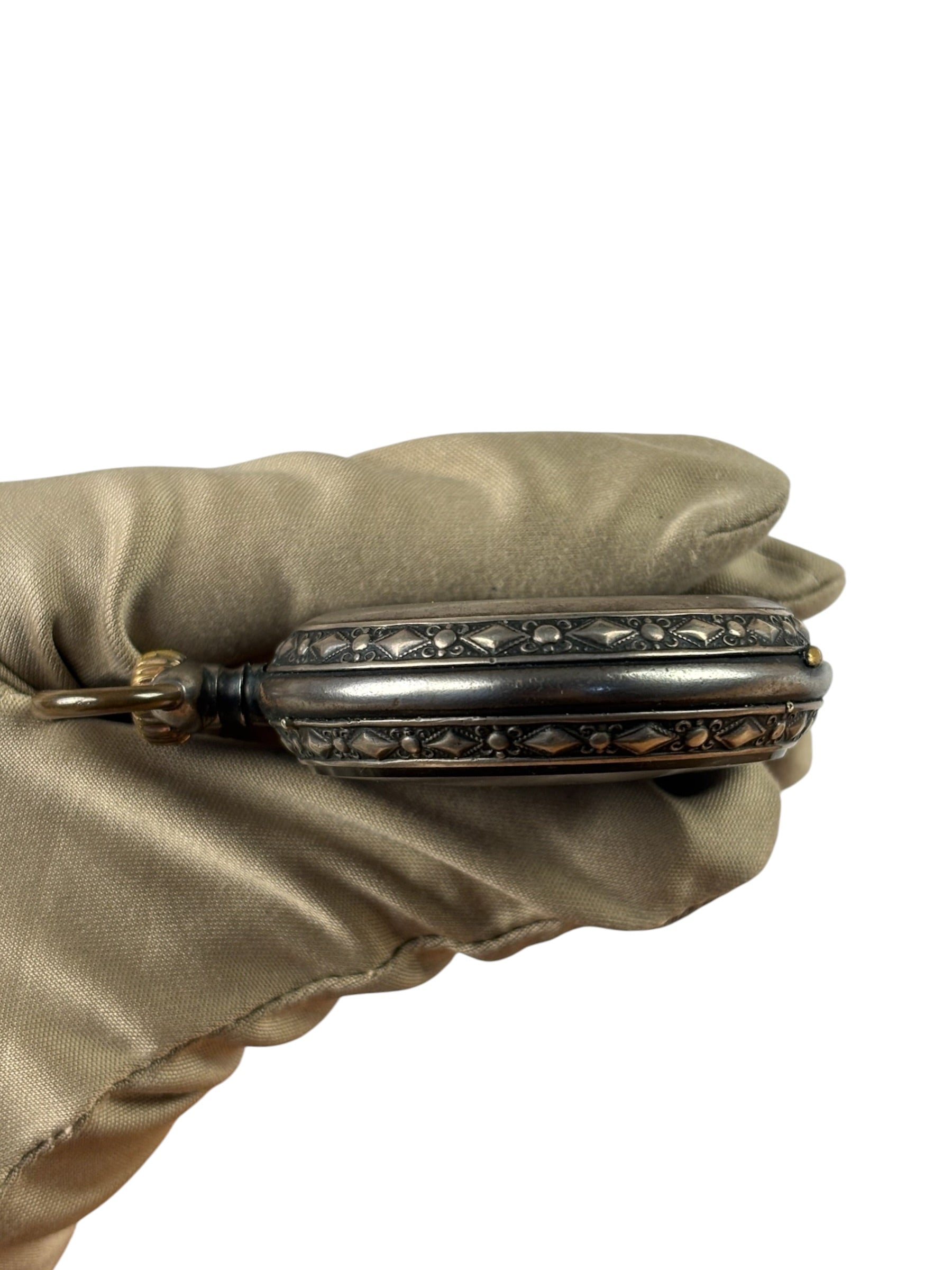 Continental Watch Co. Triple Calendar Pocket Watch