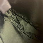 Prada Vintage Dark Grey Wool Pochette