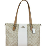 Coach Signature Canvas Gallery Tote